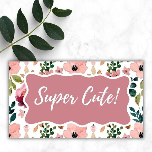 Thank You Cards: 50 Count / 5 Designs - Picture 4 of 6